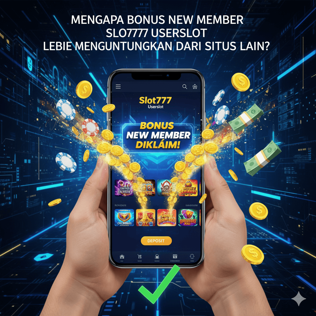 Mengapa Bonus New Member Slot777 Userslot Lebih Menguntungkan dari Situs Lain?