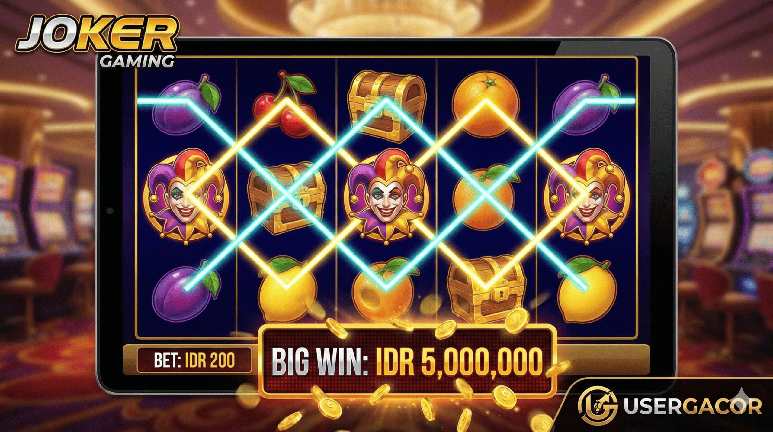 Rahasia Paylines Slot Joker Gaming: Mengapa Bet Kecil Bisa Menang Besar di Usergacor?