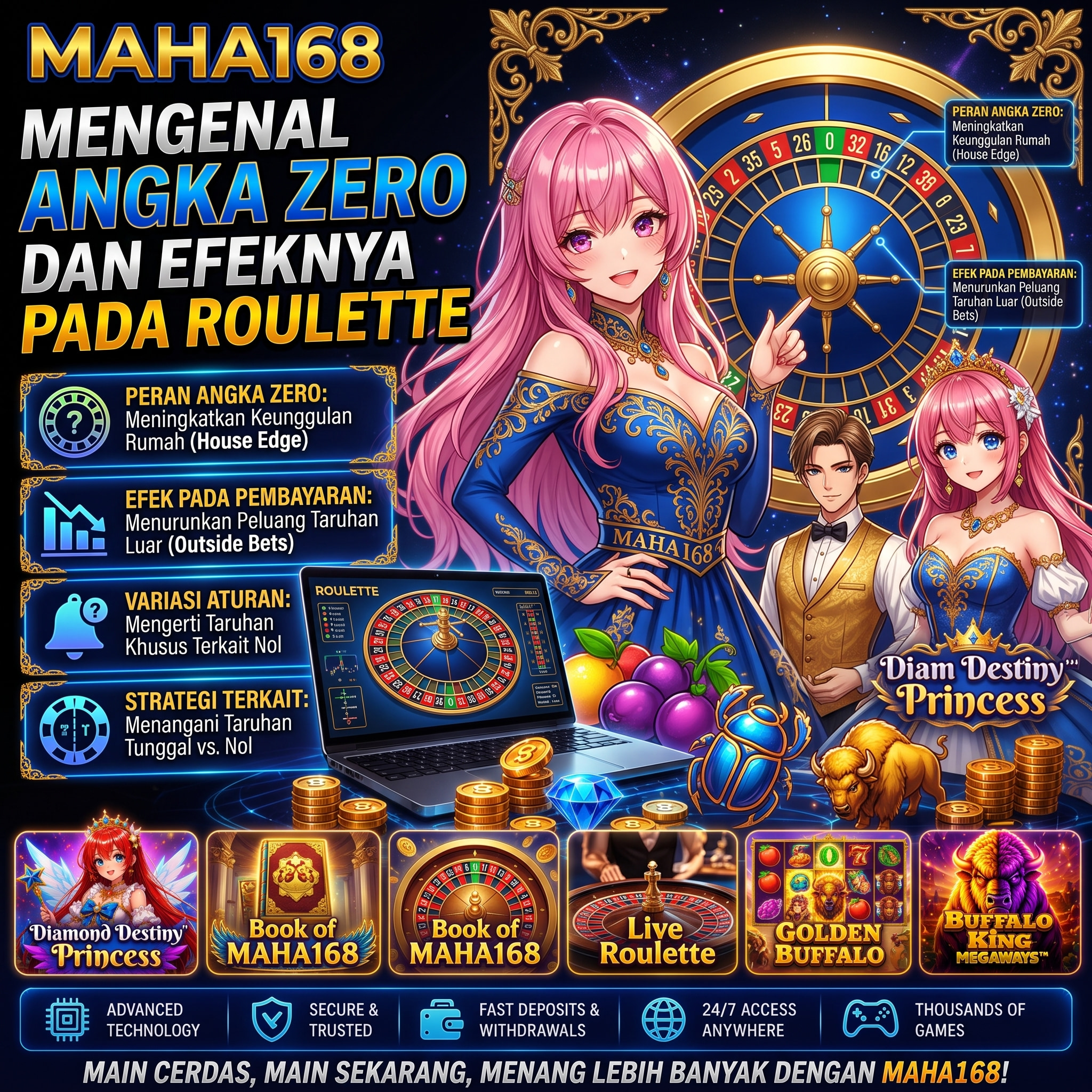 Mengenal Angka Zero dan Efeknya pada Roulette Analisis Keuntungan Rumah